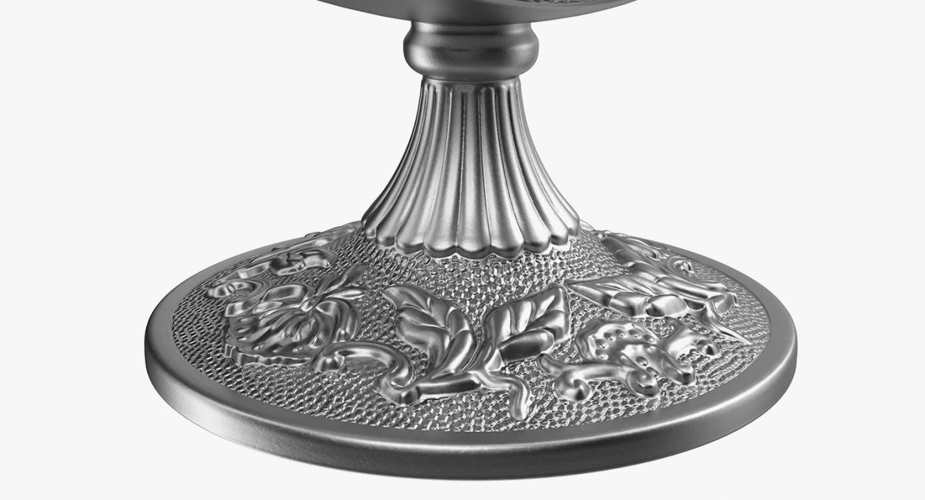 3D model Silver Oil Lamp