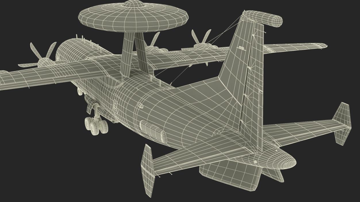 3D model Shaanxi KJ-500 Rigged for Maya