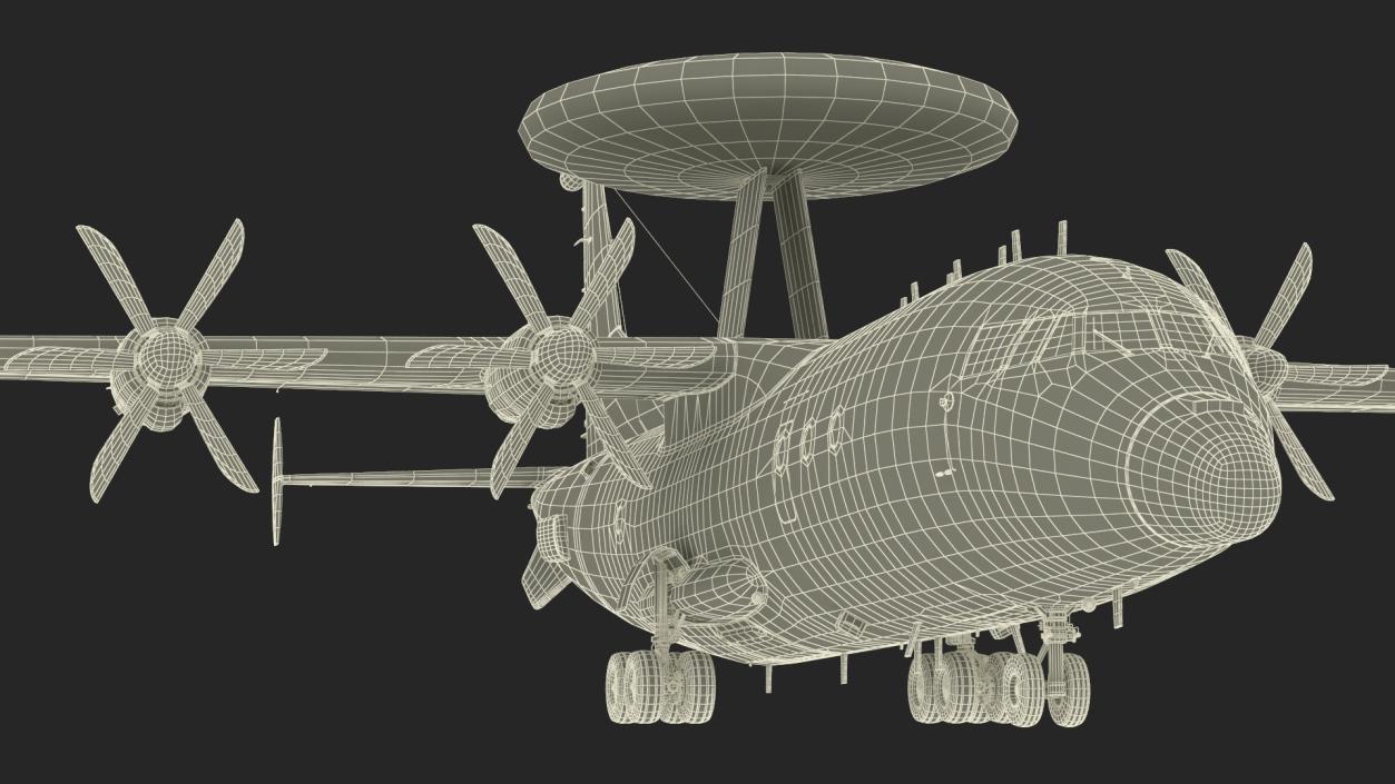 3D model Shaanxi KJ-500 Rigged for Maya