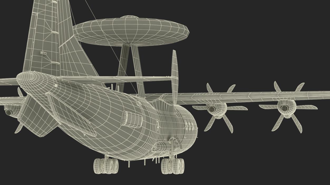 3D model Shaanxi KJ-500 Rigged for Maya