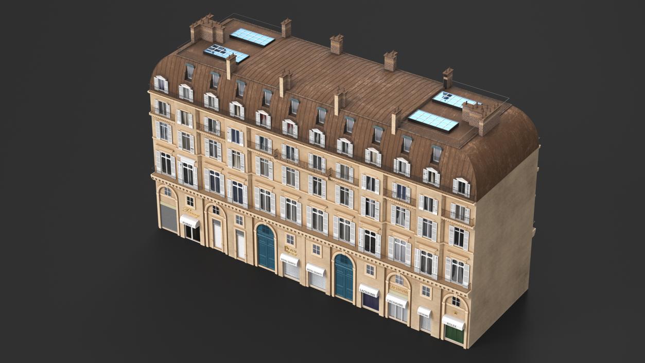 3D Traditional Historical Building