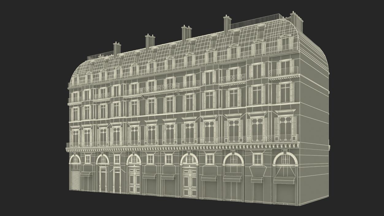 3D Traditional Historical Building