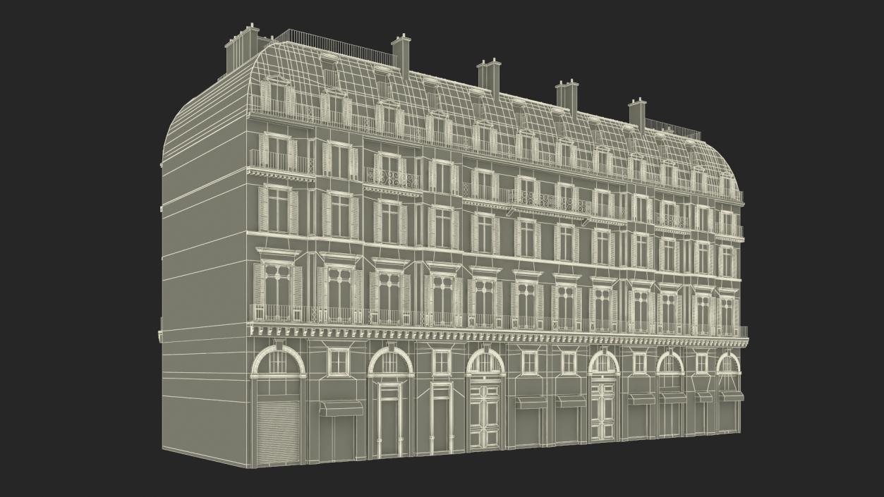 3D Traditional Historical Building