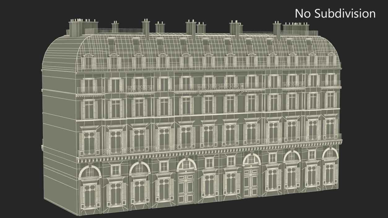 3D Traditional Historical Building