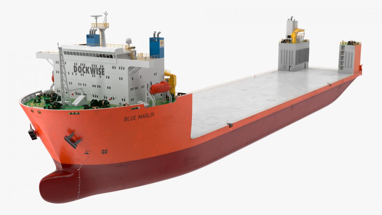 Blue Marlin Heavy Lift Vessel 3D model