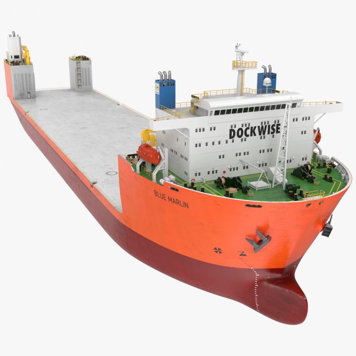 Blue Marlin Heavy Lift Vessel 3D model