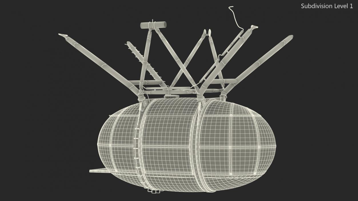 Millennium Wheel Passenger Capsule 3D model