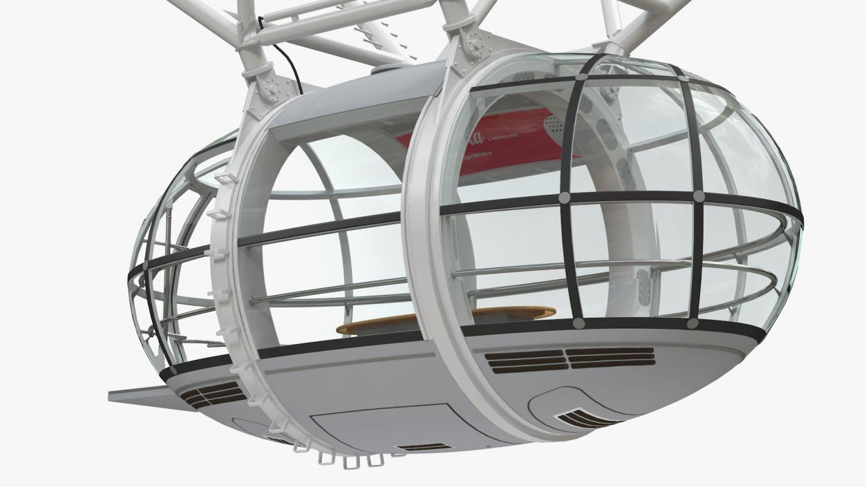 Millennium Wheel Passenger Capsule 3D model