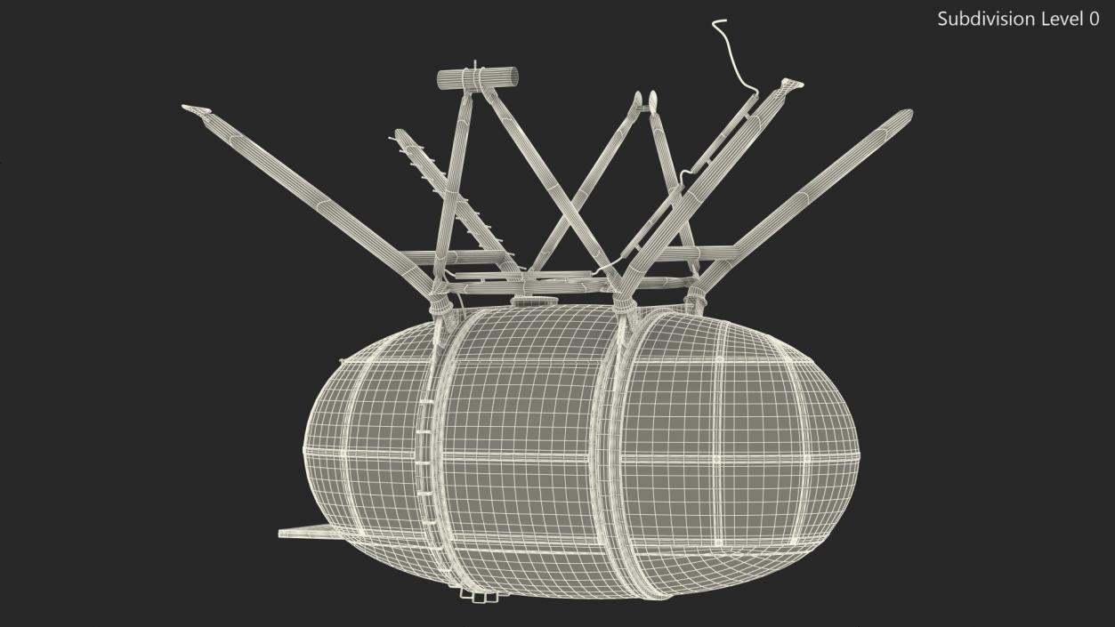 Millennium Wheel Passenger Capsule 3D model