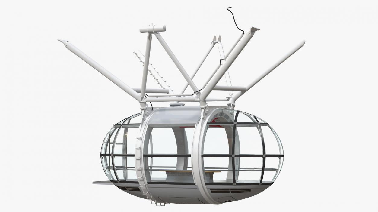 Millennium Wheel Passenger Capsule 3D model