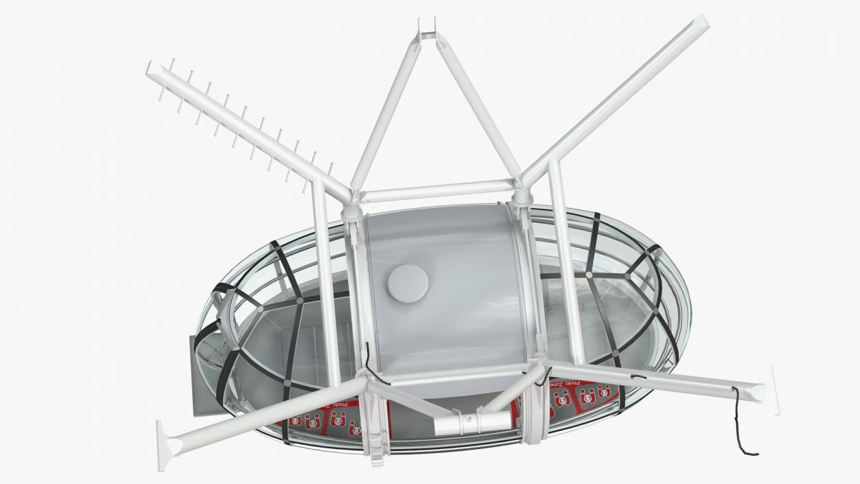 Millennium Wheel Passenger Capsule 3D model