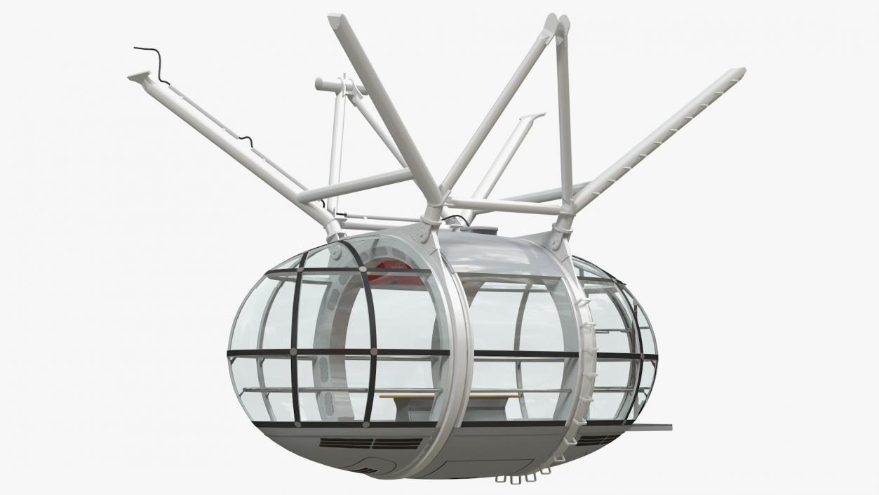 Millennium Wheel Passenger Capsule 3D model