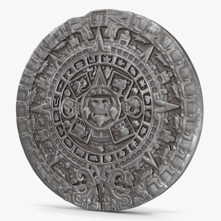 3D model Maya Calendar Metall