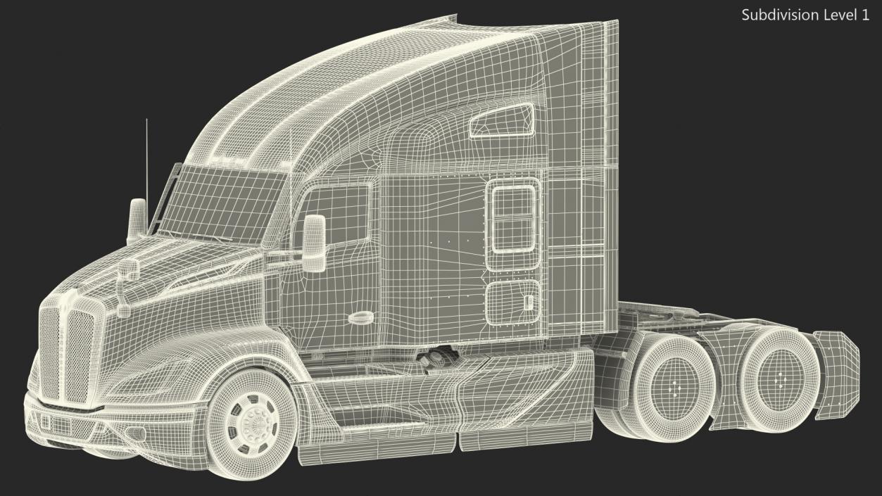 New Generation Truck Exterior Only 3D model