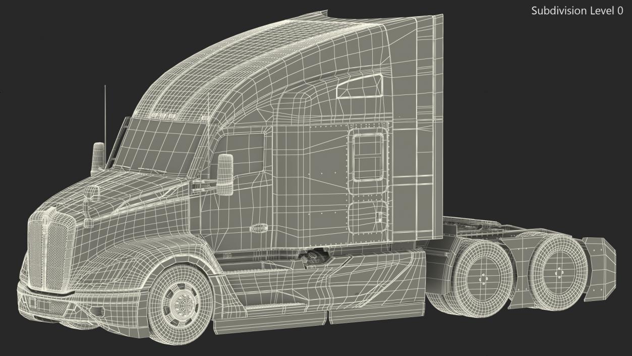 New Generation Truck Exterior Only 3D model