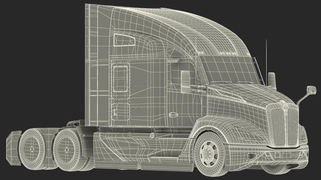 New Generation Truck Exterior Only 3D model