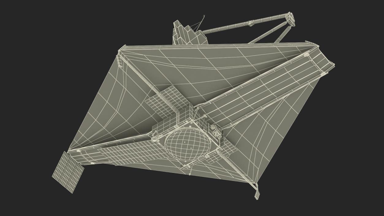 3D James Webb Space Telescope