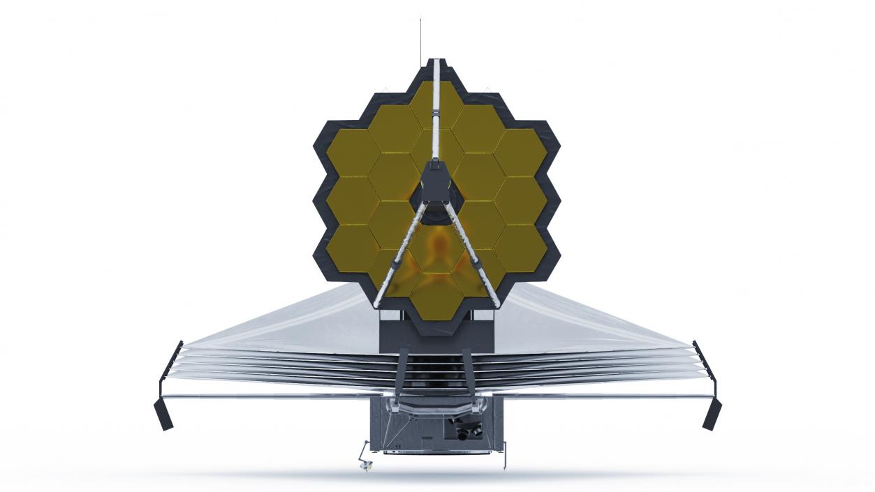 3D James Webb Space Telescope