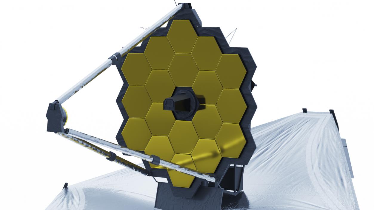 3D James Webb Space Telescope