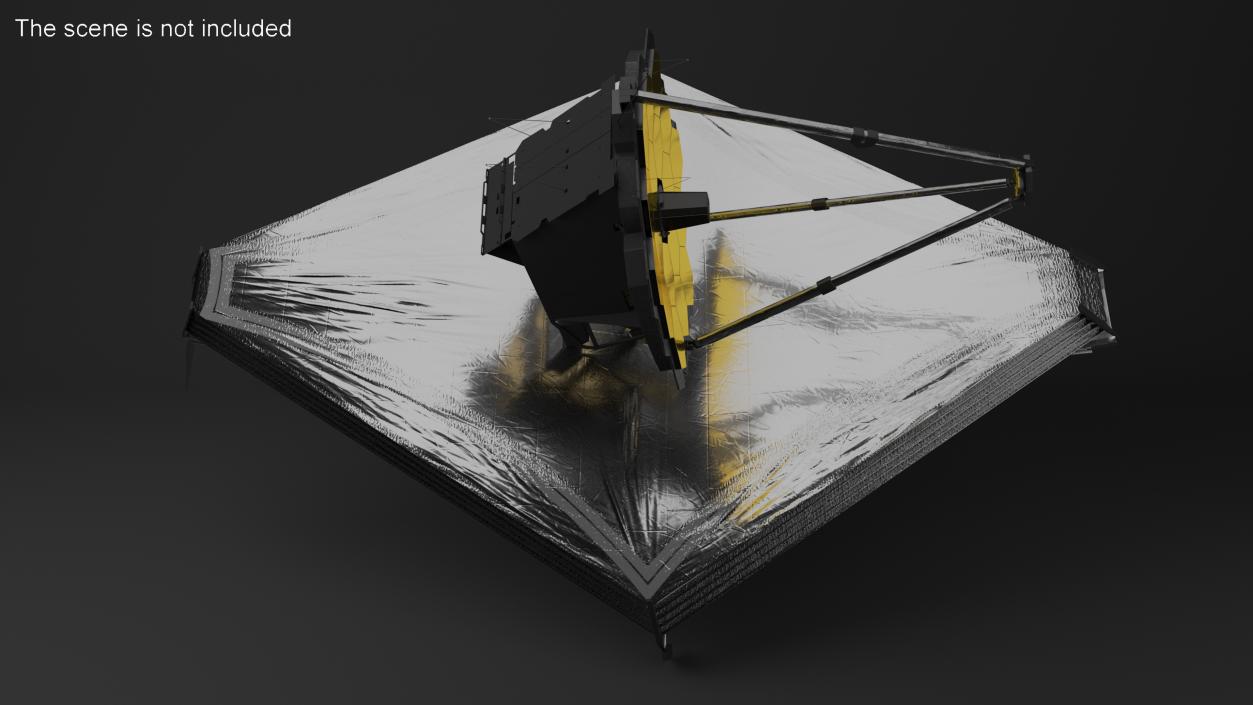 3D James Webb Space Telescope