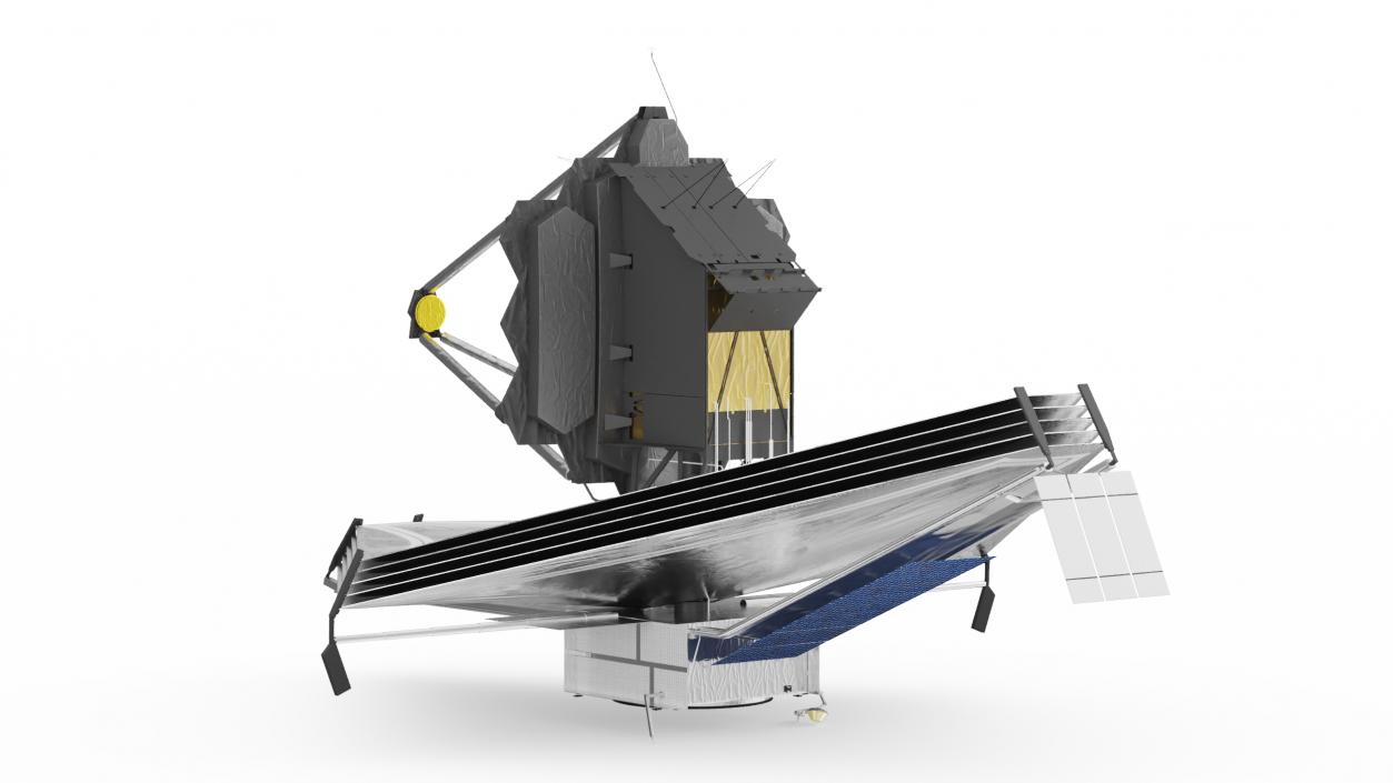 3D James Webb Space Telescope