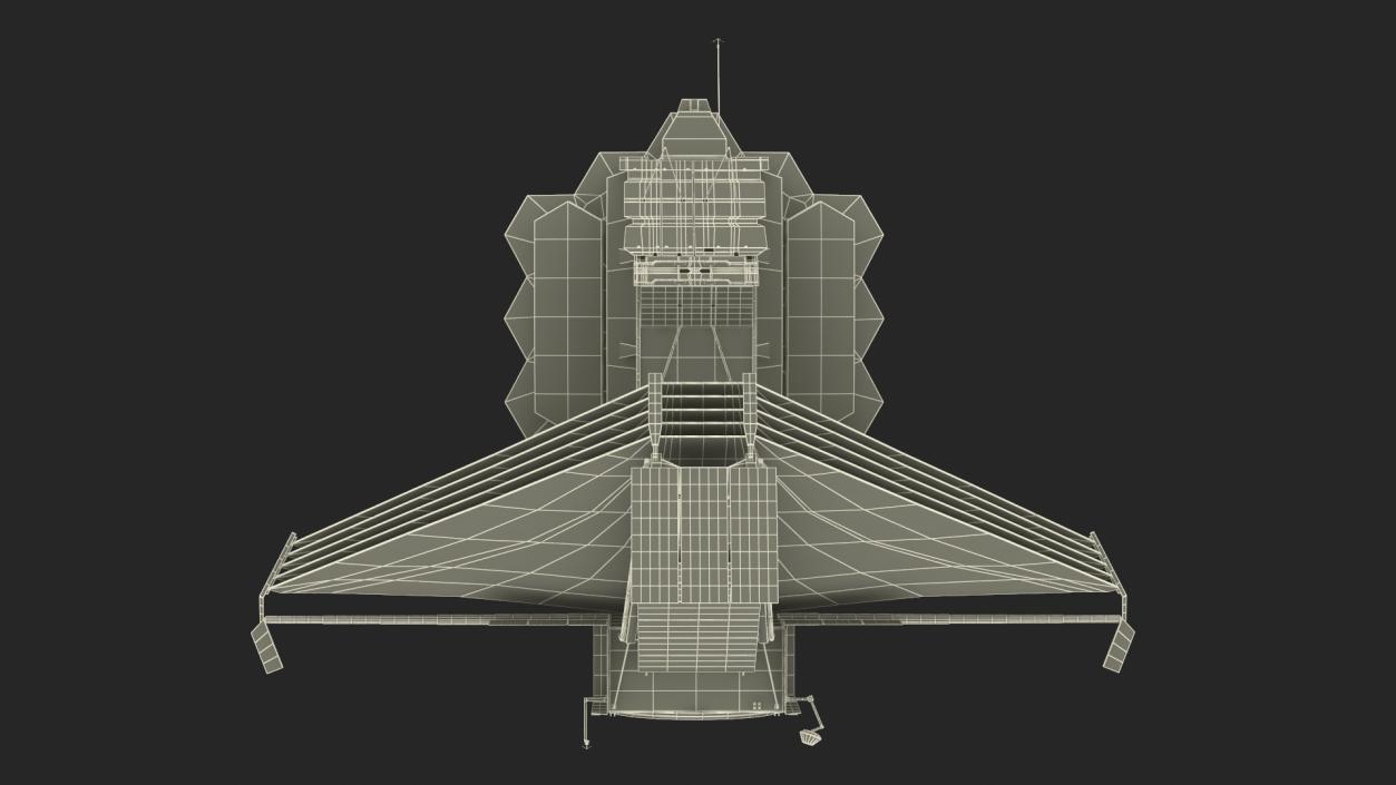 3D James Webb Space Telescope