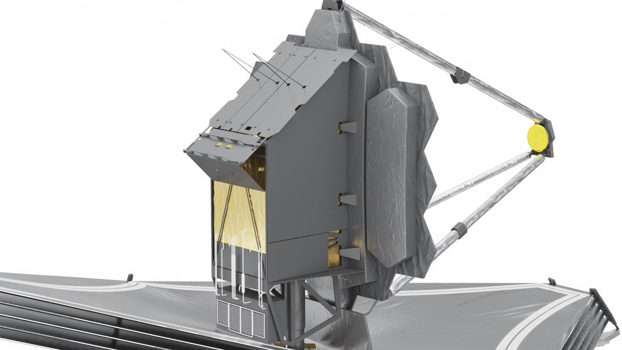 3D James Webb Space Telescope