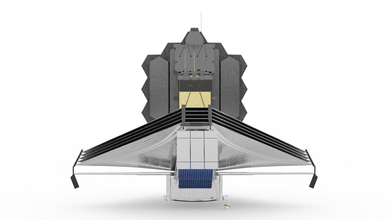 3D James Webb Space Telescope