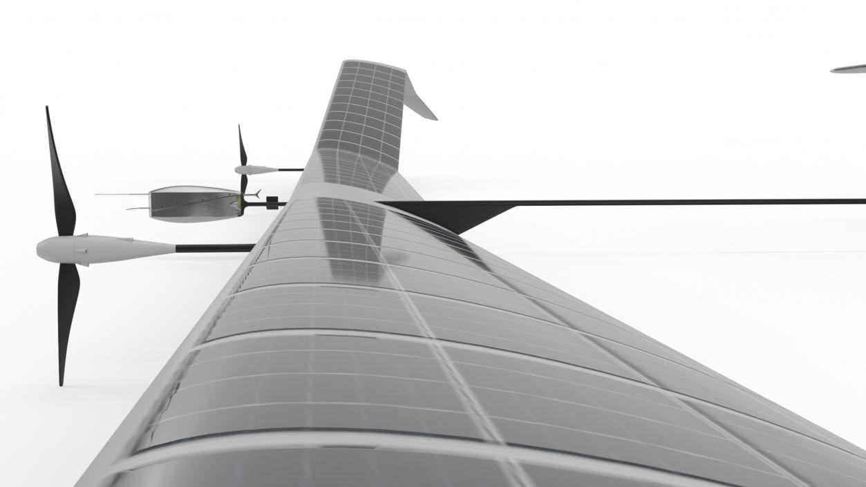 3D model Airbus Zephyr S Solar Powered Drone