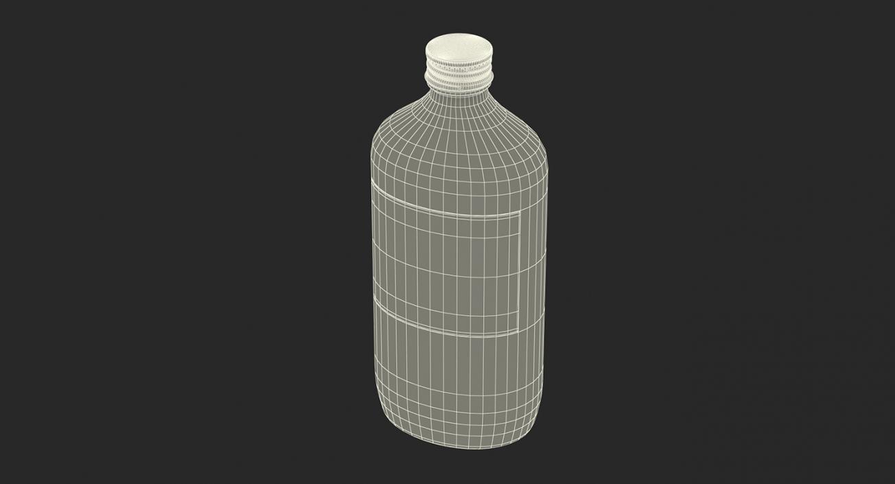 3D Glass Bottles Collection 3