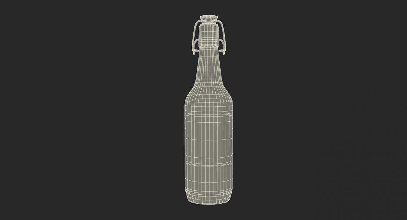 3D Glass Bottles Collection 3