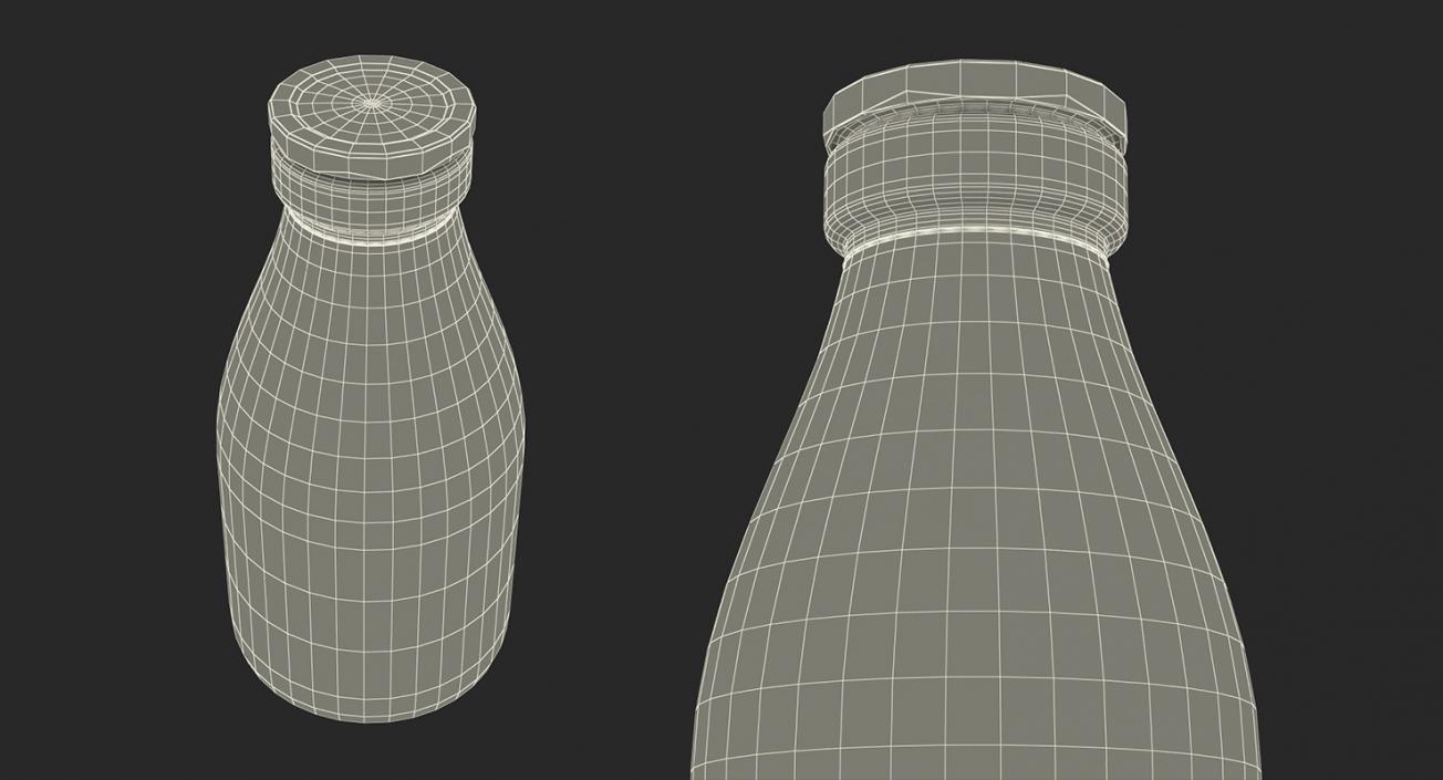 3D Glass Bottles Collection 3