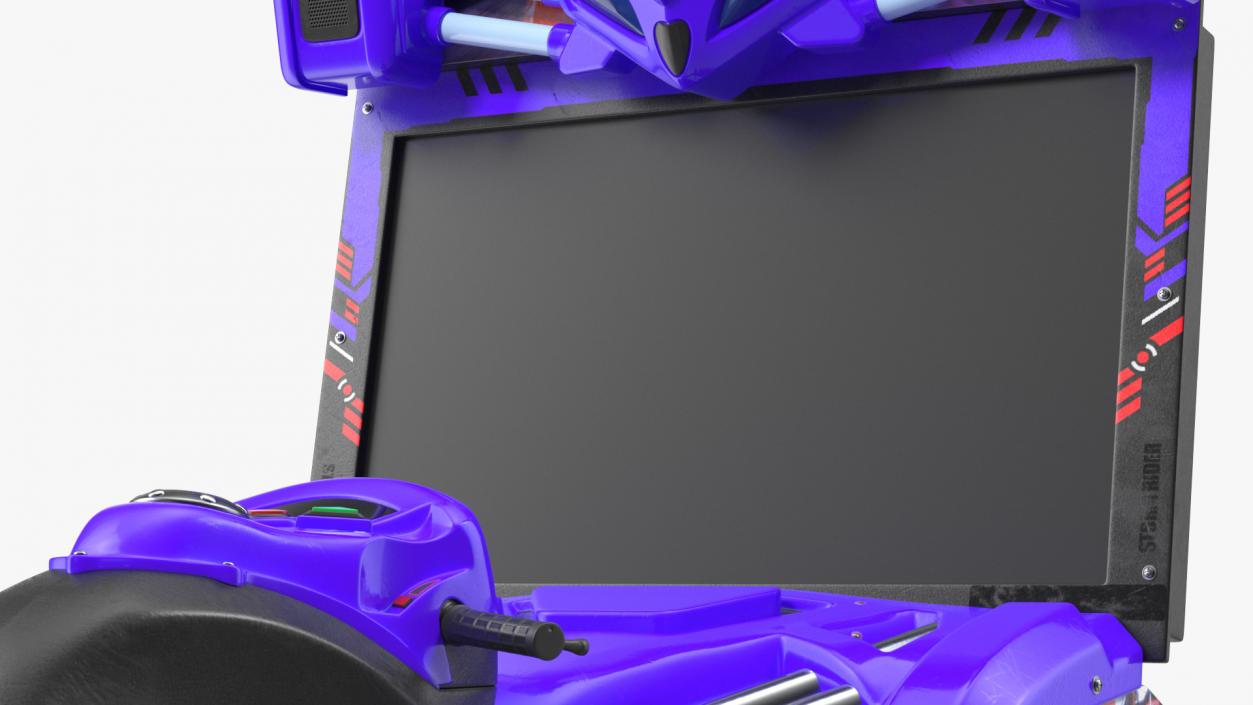 3D Motorcycle Racing Arcade Machine Off