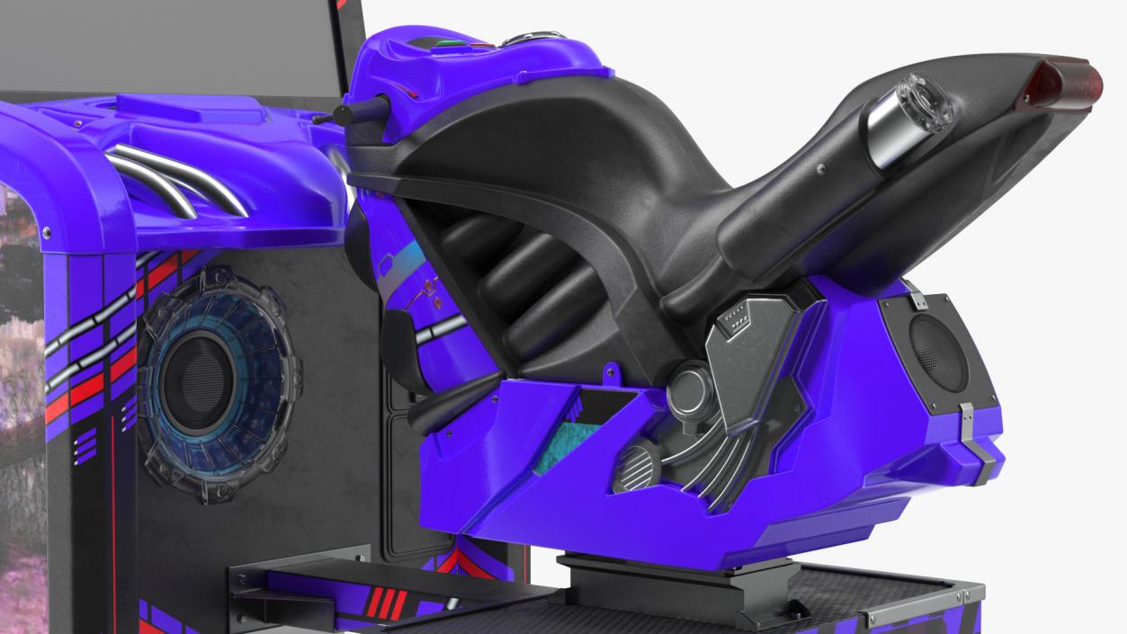 3D Motorcycle Racing Arcade Machine Off