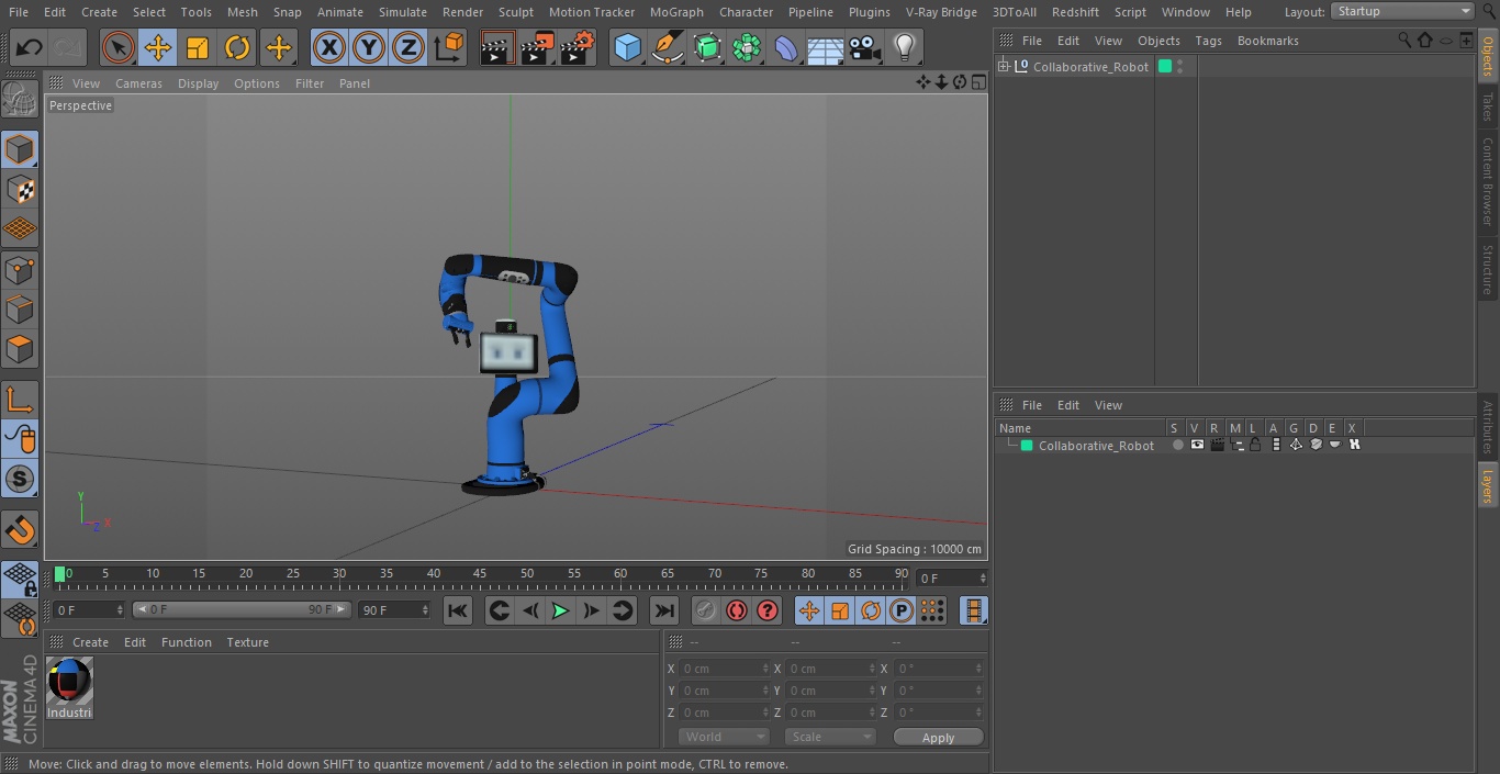 Collaborative Robot 3D model