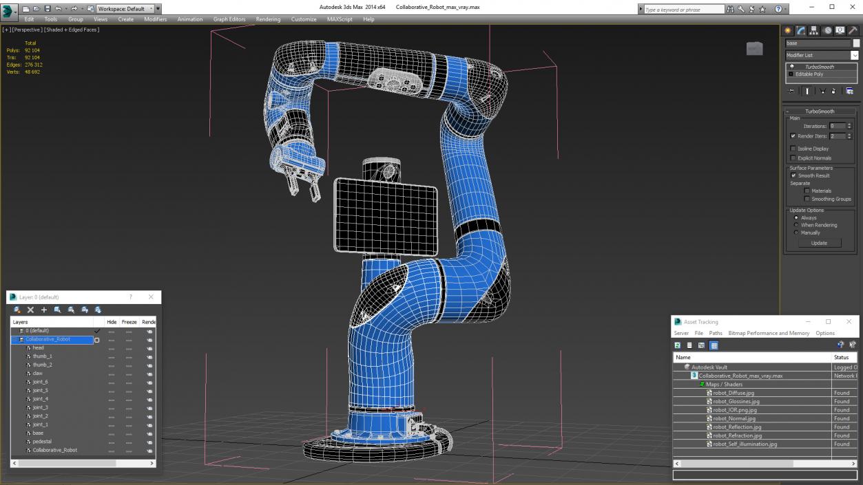 Collaborative Robot 3D model