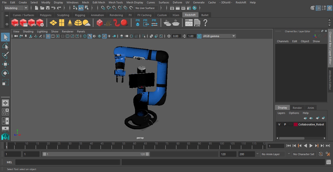 Collaborative Robot 3D model