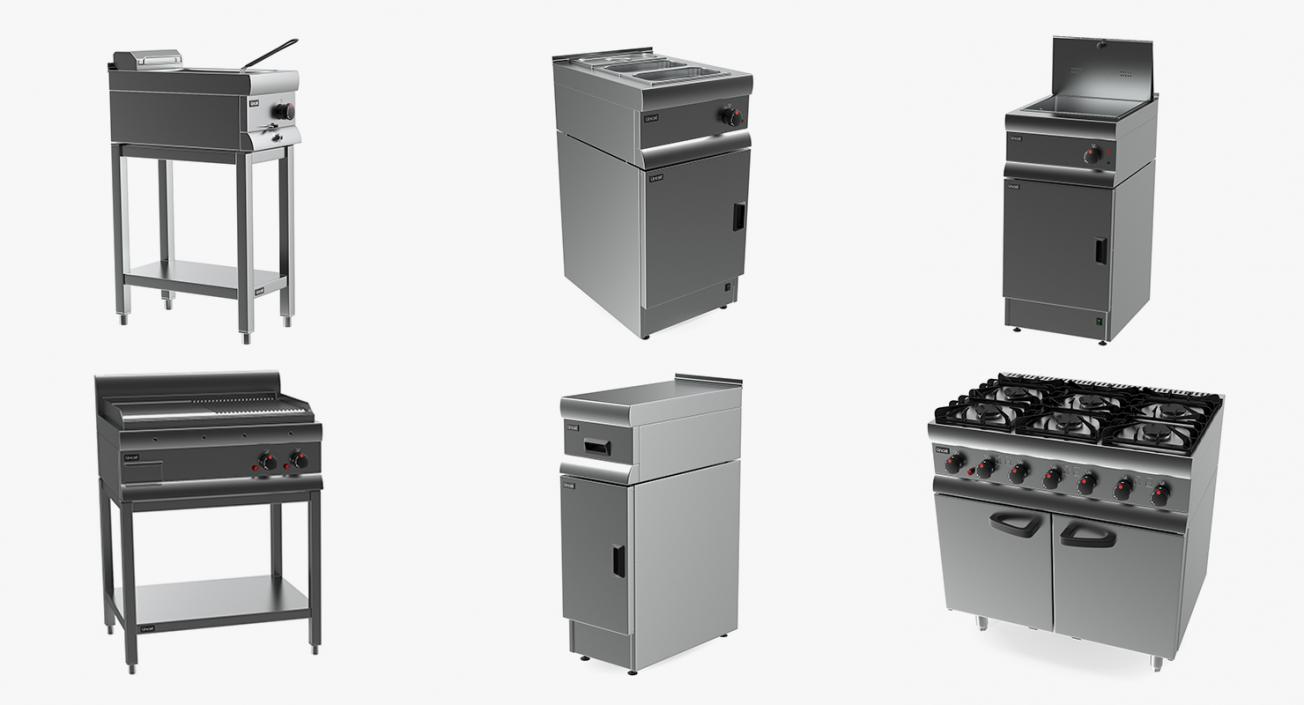 Commercial Appliances Collection 3D