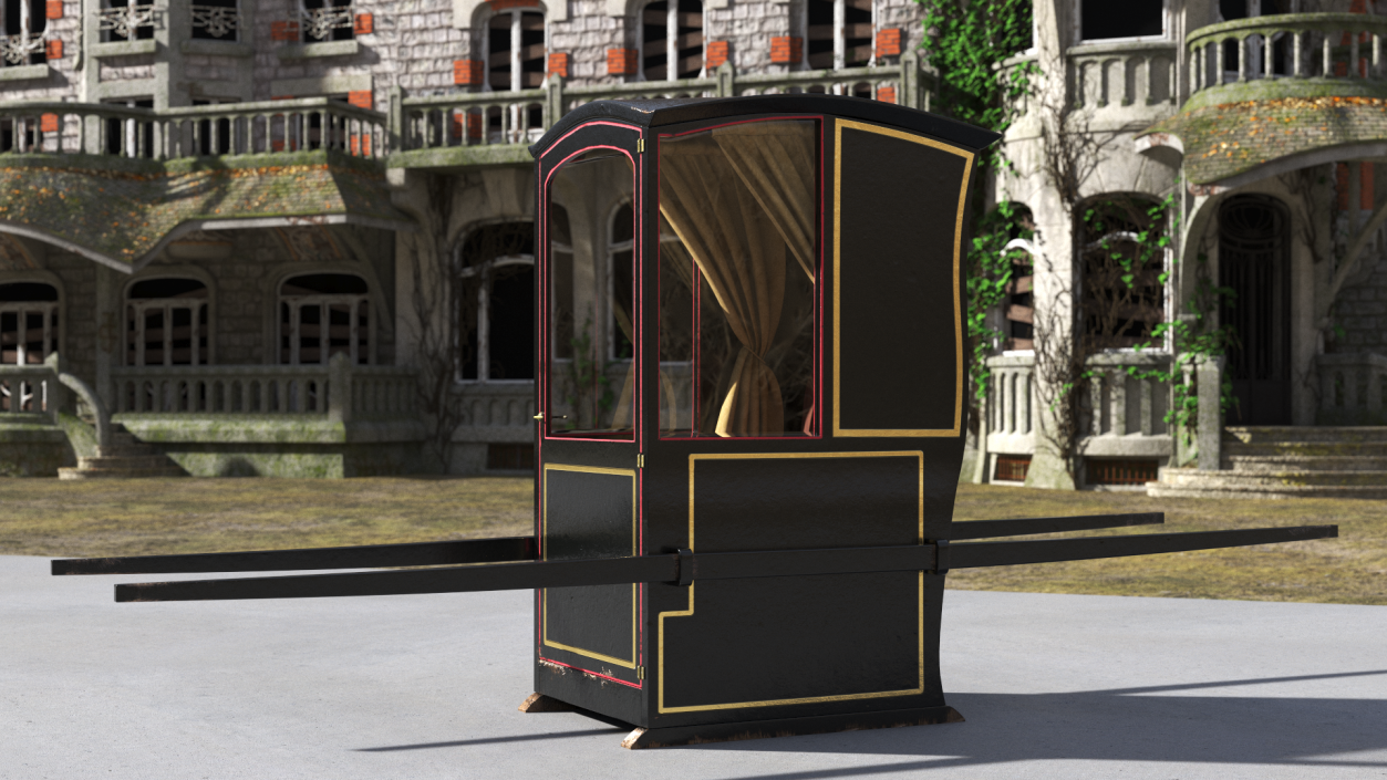 Turkish Palanquin 3D