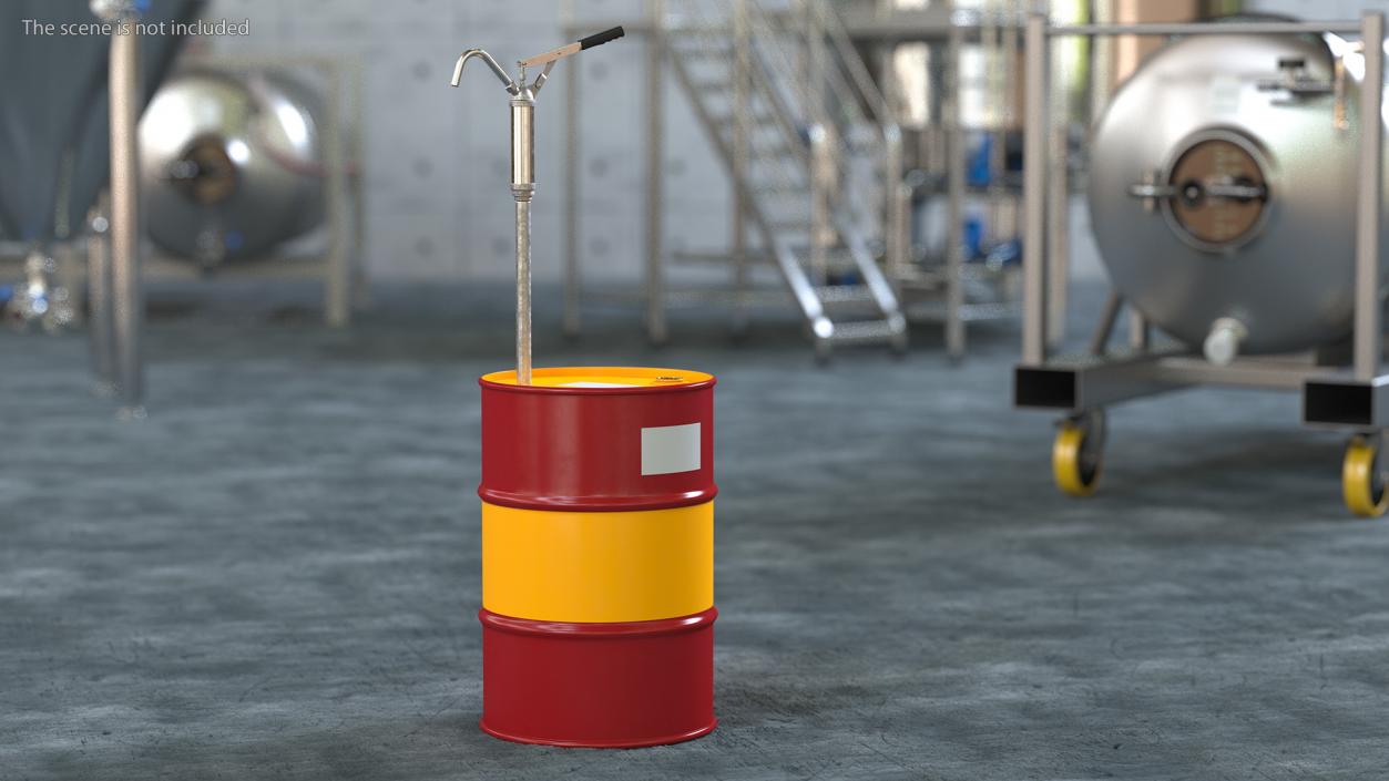 3D Barrel Pumps Collection model