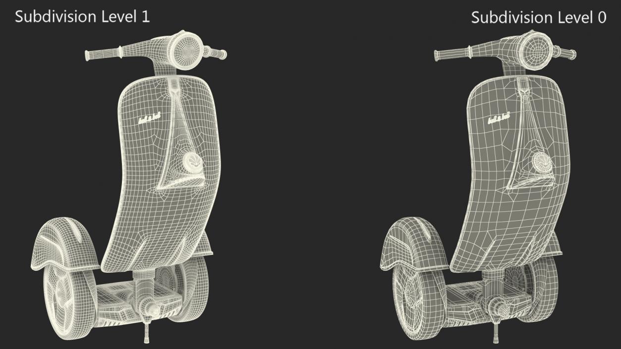 3D model Vespa Z-Scooter