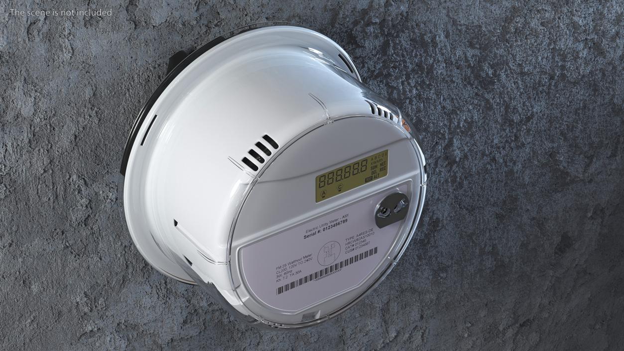 3D model Electricity Meter ON