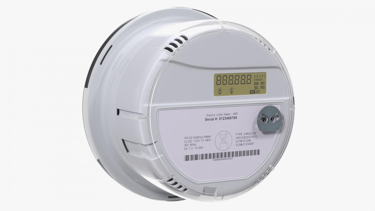 3D model Electricity Meter ON