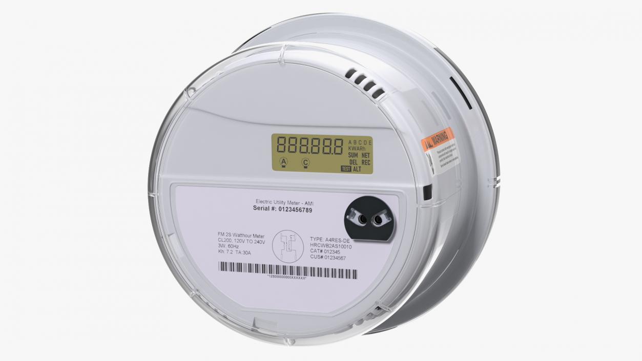 3D model Electricity Meter ON