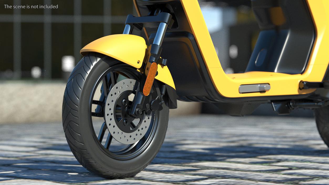 Electric Moped 3D model