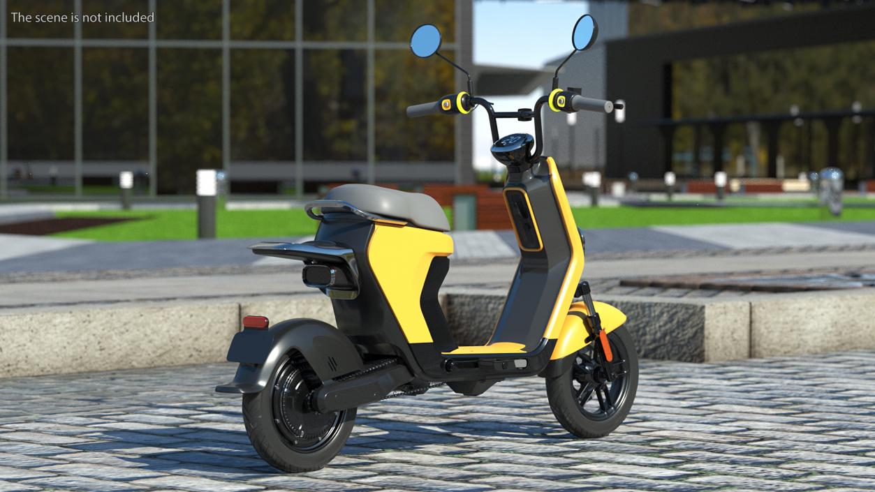 Electric Moped 3D model