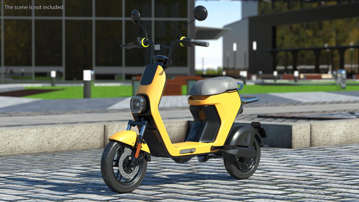 Electric Moped 3D model