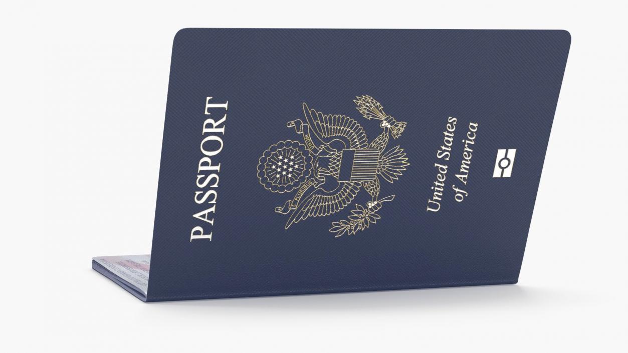 3D USA Passports Collection 3