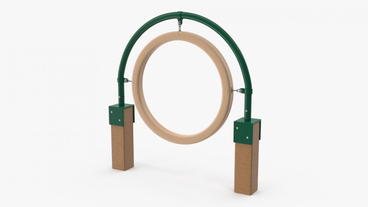 Hanging Ring for Dog Training Park 3D model