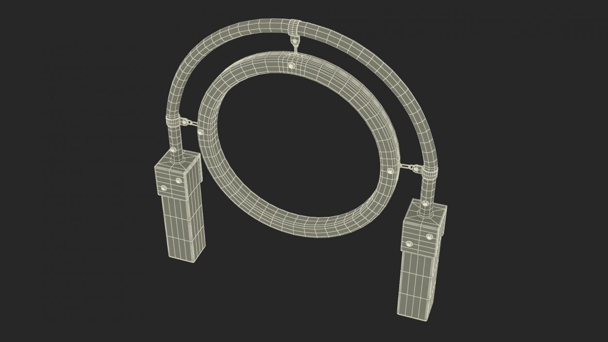 Hanging Ring for Dog Training Park 3D model